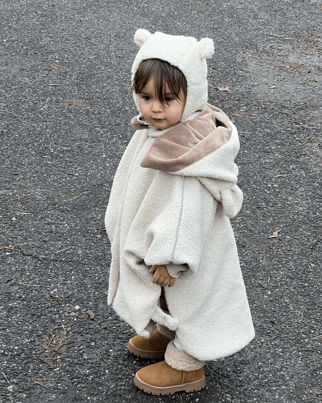 Teddy Car Poncho, 75-105 cm