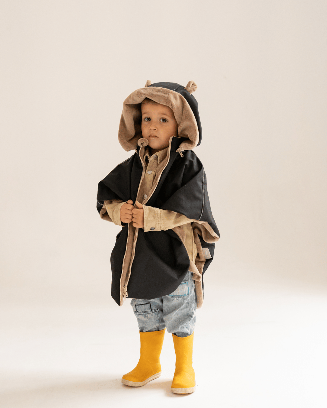 Car poncho BLACK, 75-105 cm