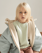 BEIGE car poncho, 75-105 cm