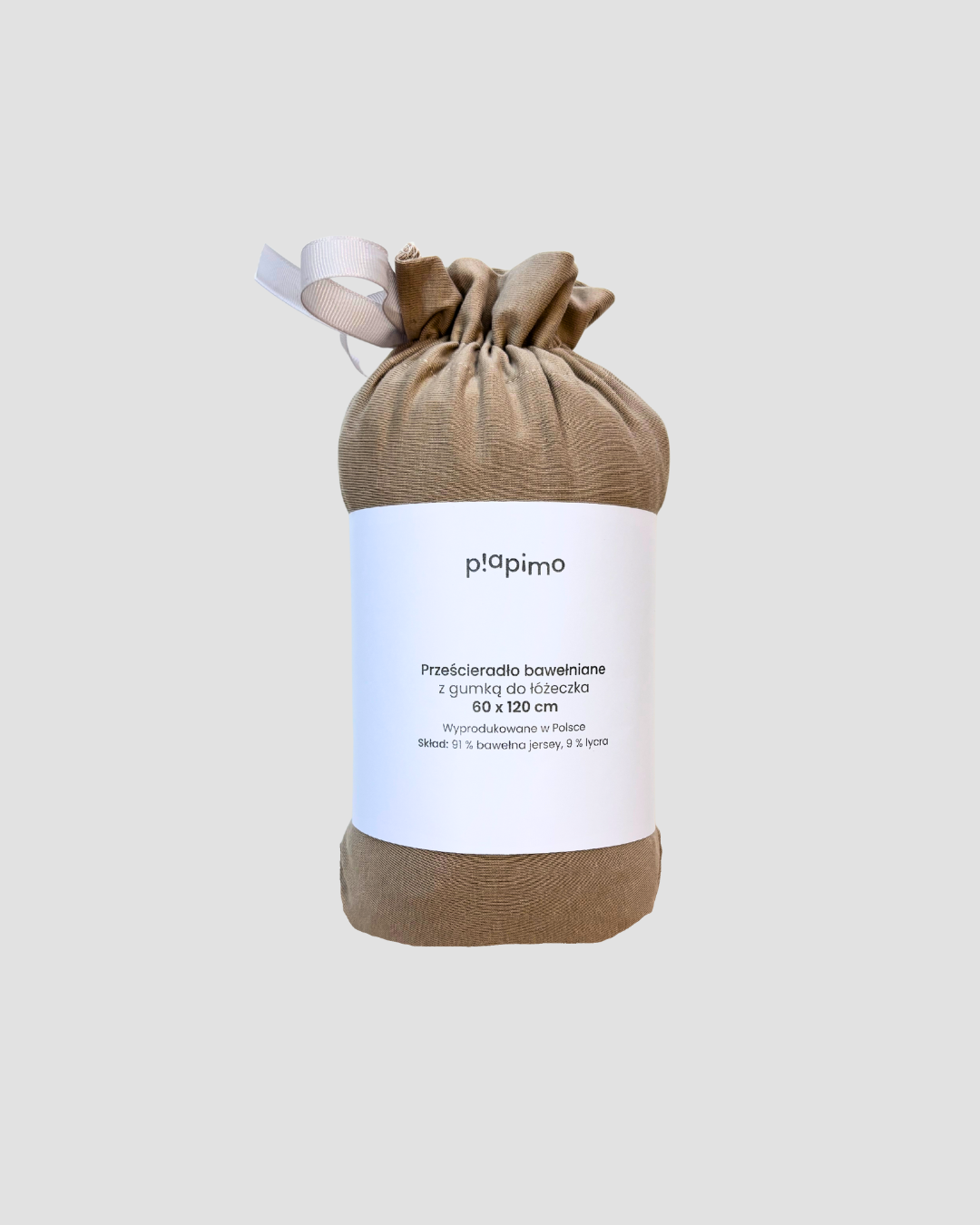 Bed sheet 60 x 120 cm sand SleepSweet collection