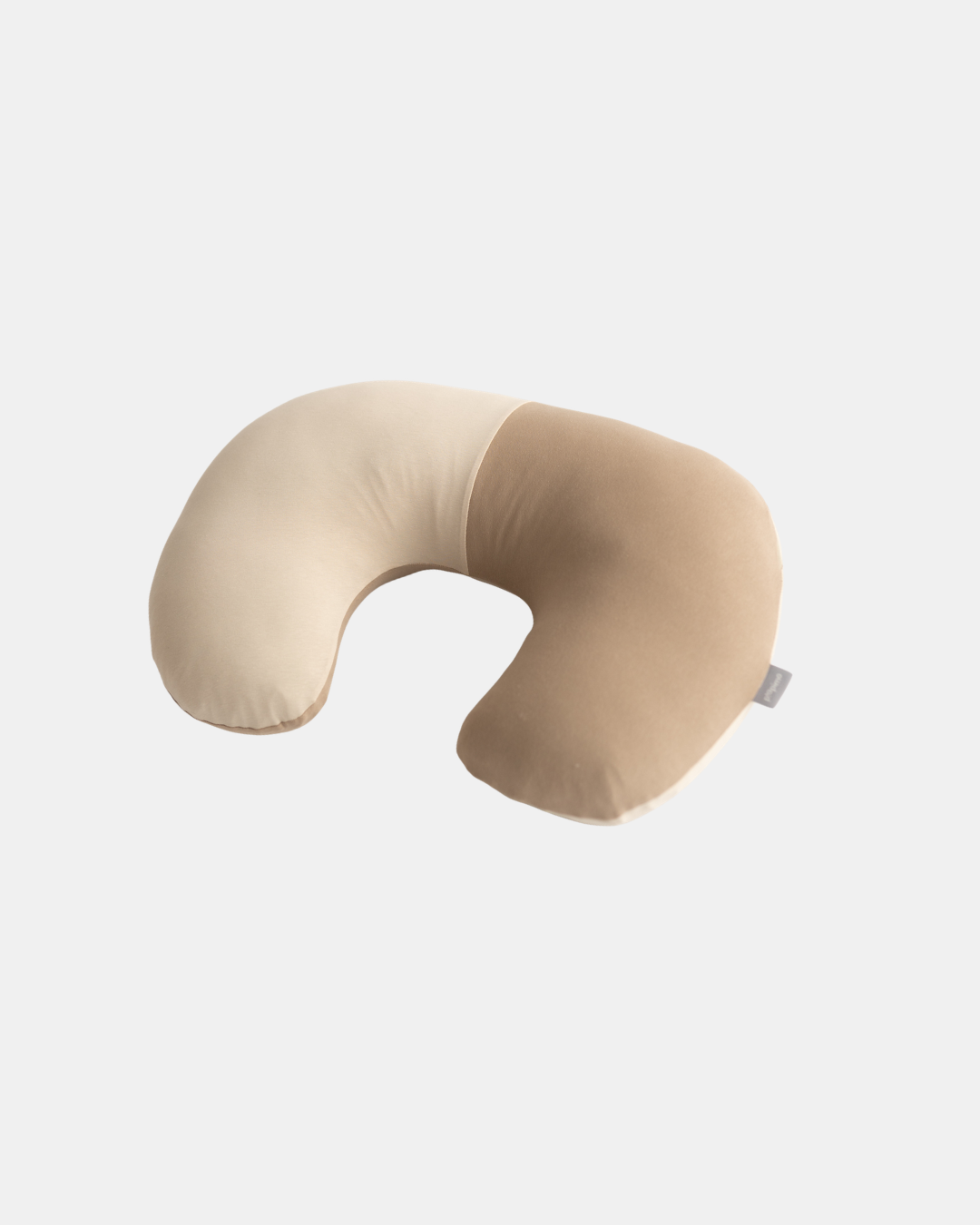 Jersey nursing pillow with waterproof insert Piapimo latte