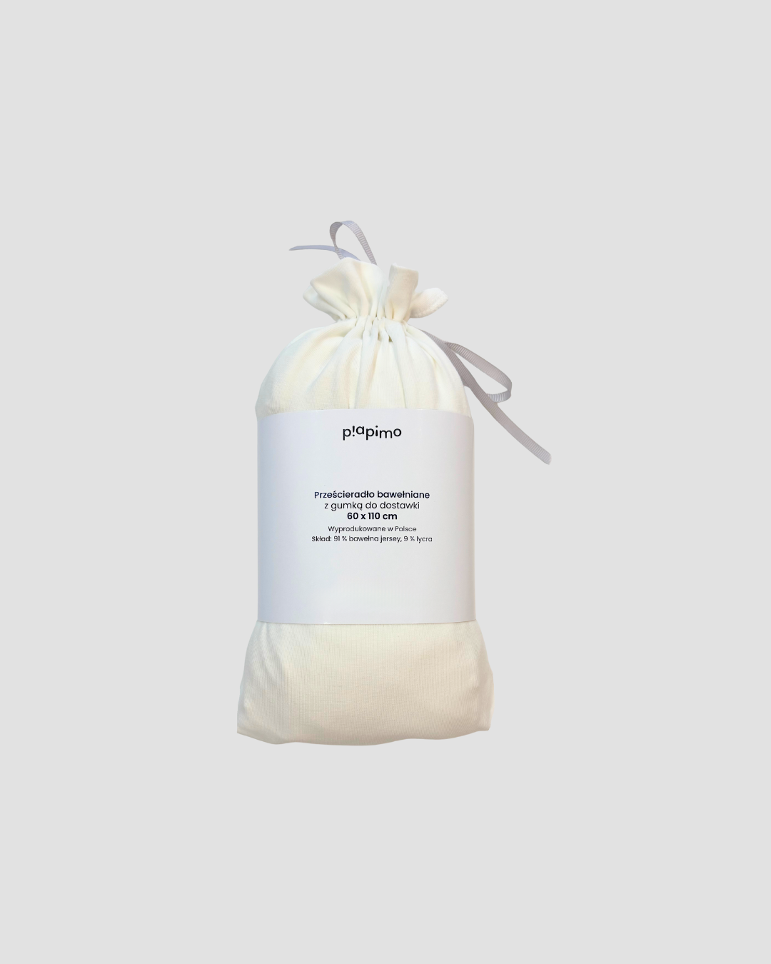 Bed sheet 60 x 120 cm white SleepSweet collection