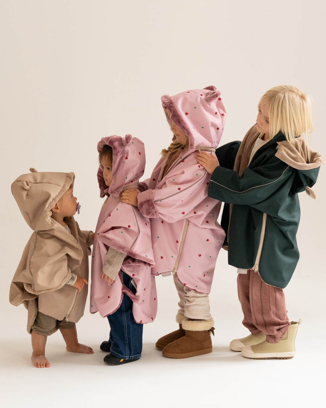 Coccinella car poncho, 75-105 cm