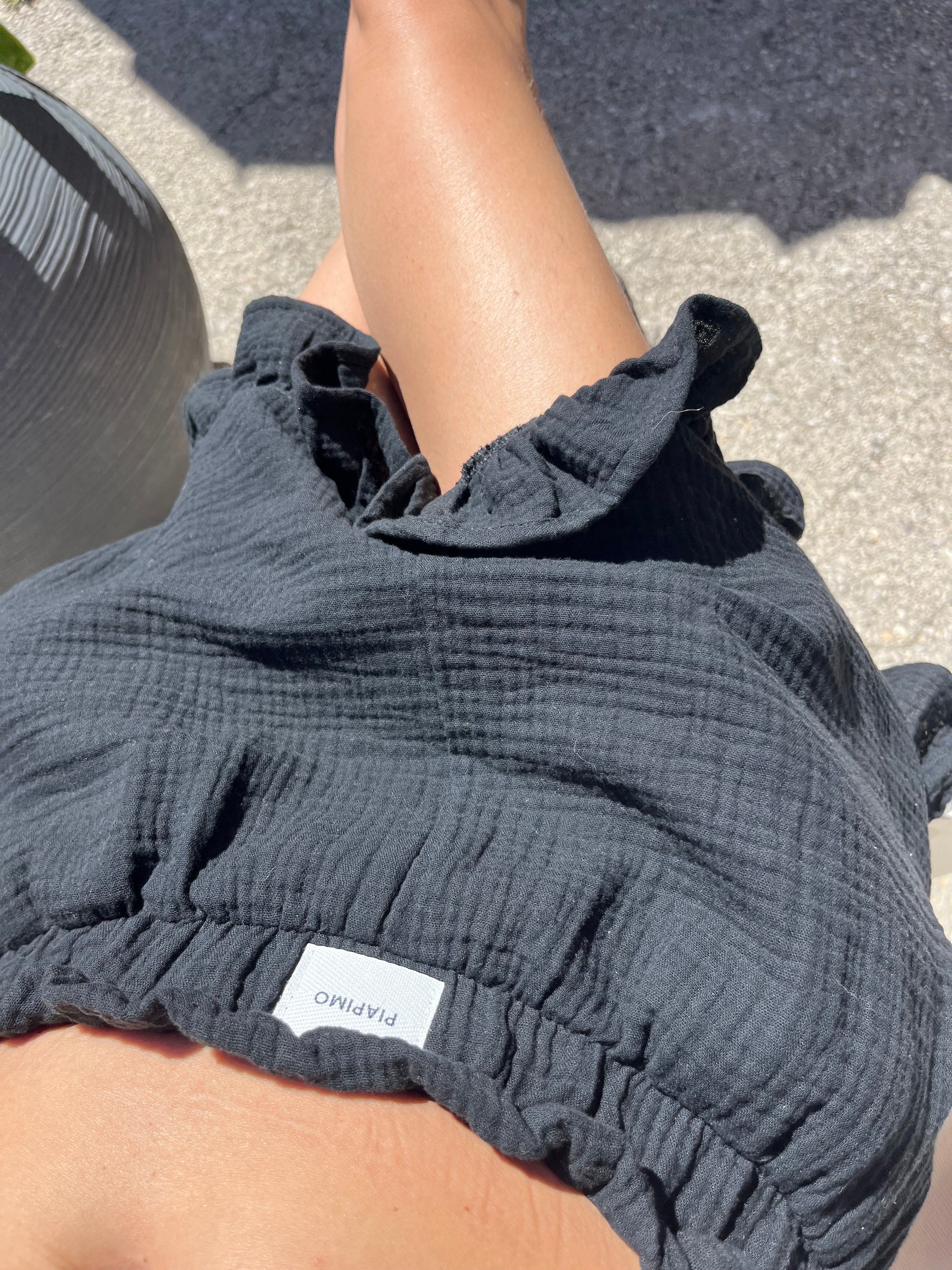 Ruffle denim shorts S/M Piapimo