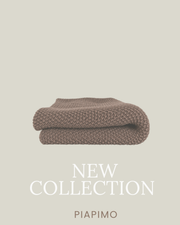 Organic cotton blanket 70x100 cm beige