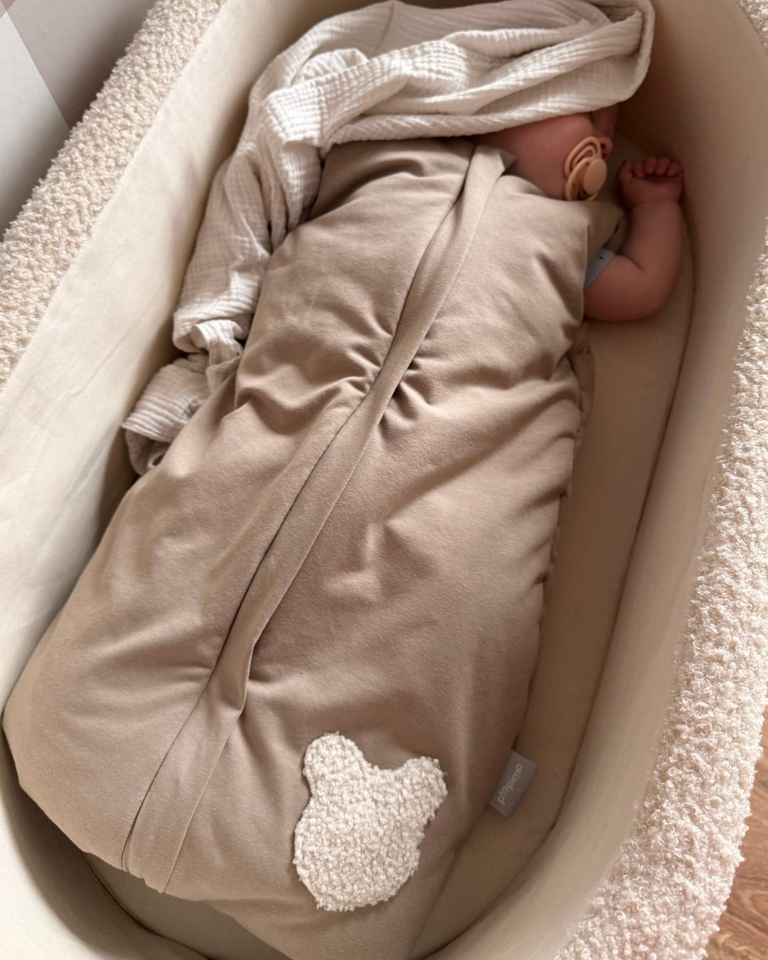 Spací pytel 1.0 TOG 0-6 měsíců růžovo-pískový kolekce SleepSweet