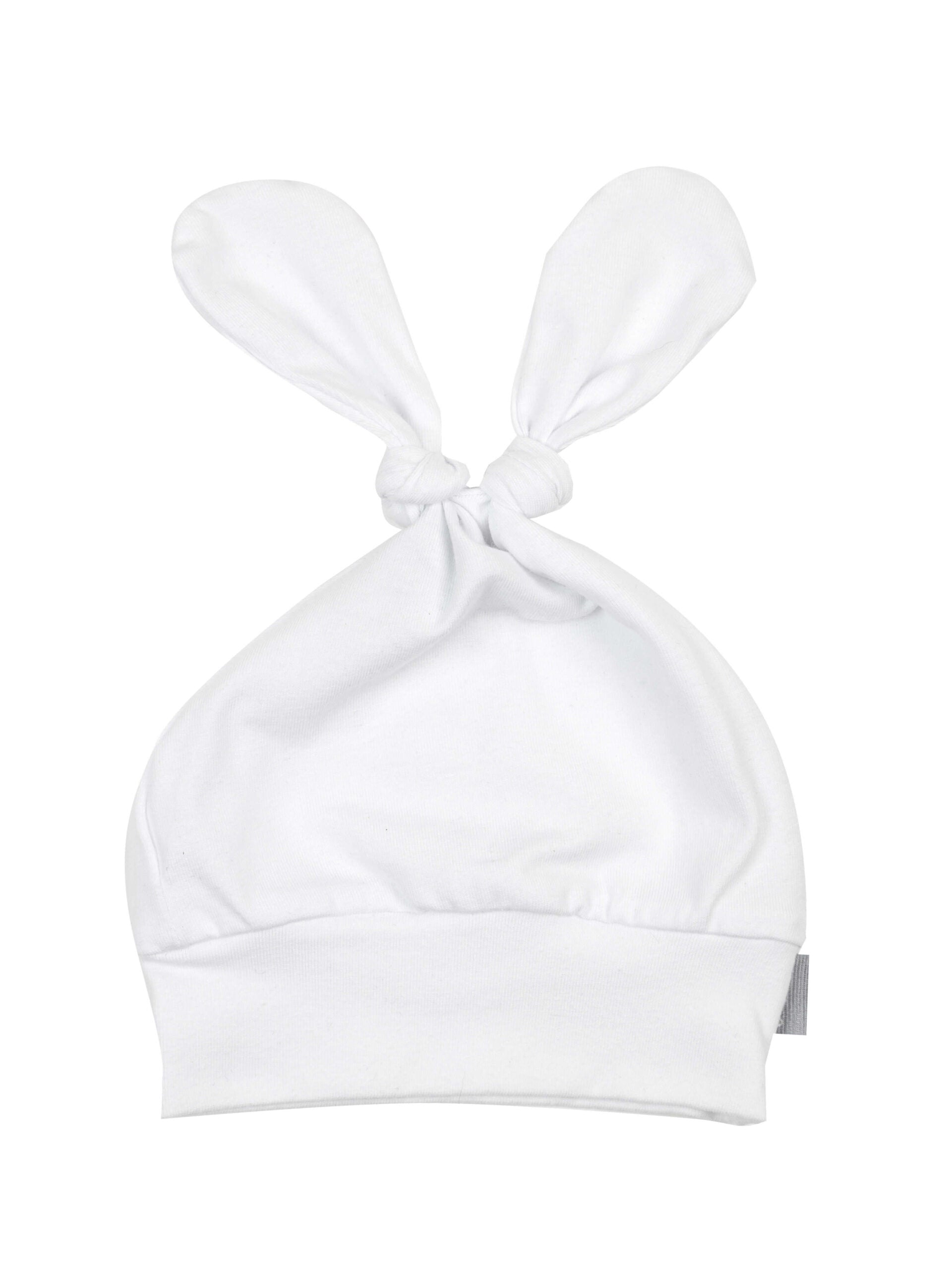 Cotton cap size 0-1 month white CuteSuit collection
