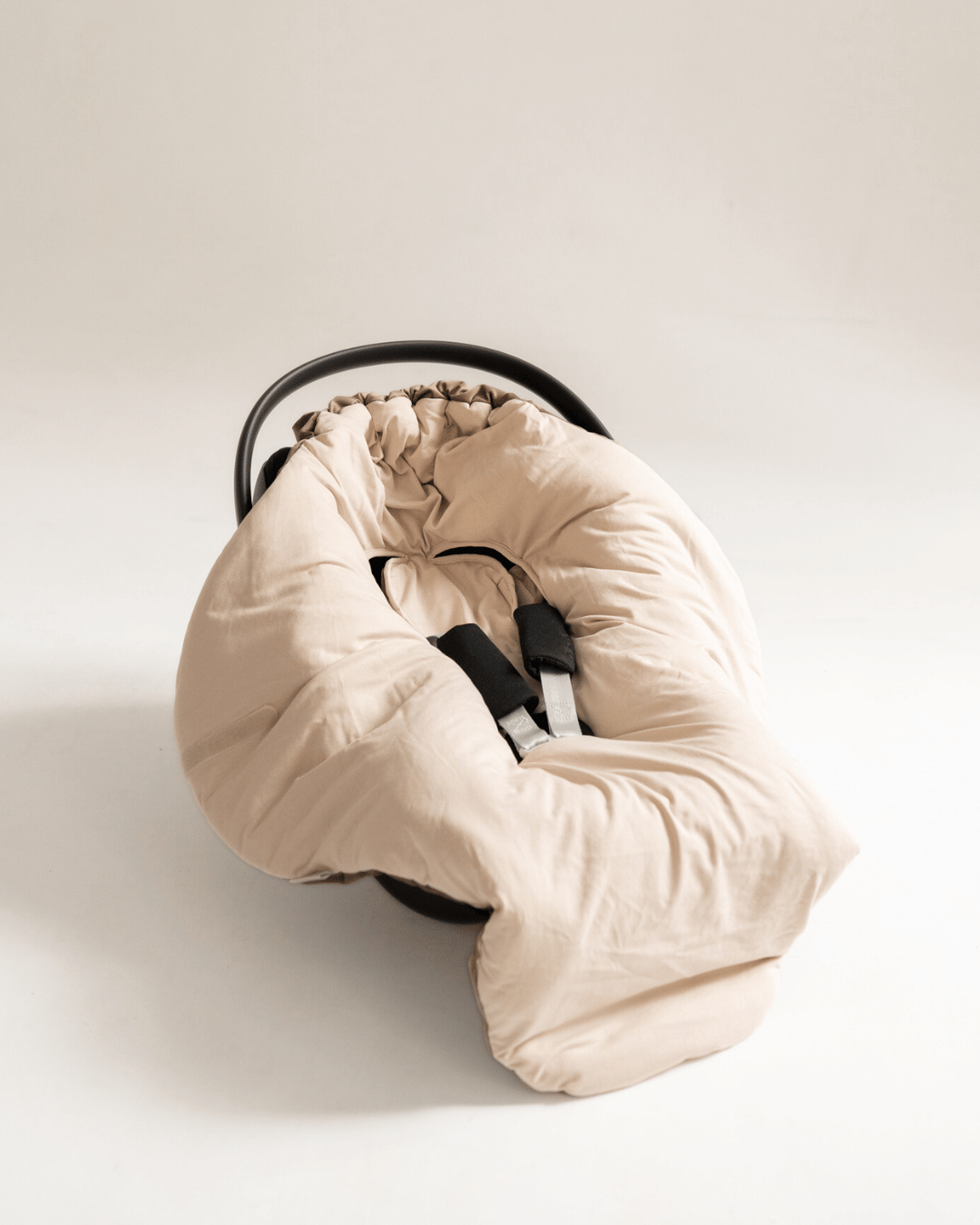Car seat and carrycot wrap, beige