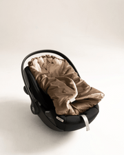 Car seat and carrycot wrap gold beige