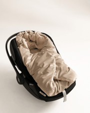 Béžový potah na autosedačku a korbičku (B2B)