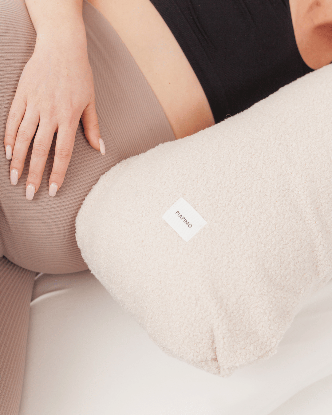 Pregnancy pillow for sleeping type 7 Teddy beige
