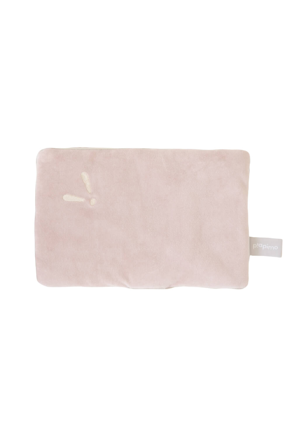 Velvet stroller pillow pink SleepSweet collection