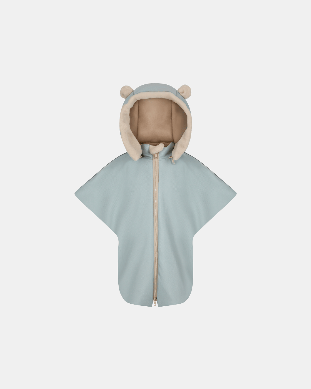 BEIGE car poncho, 75-105 cm