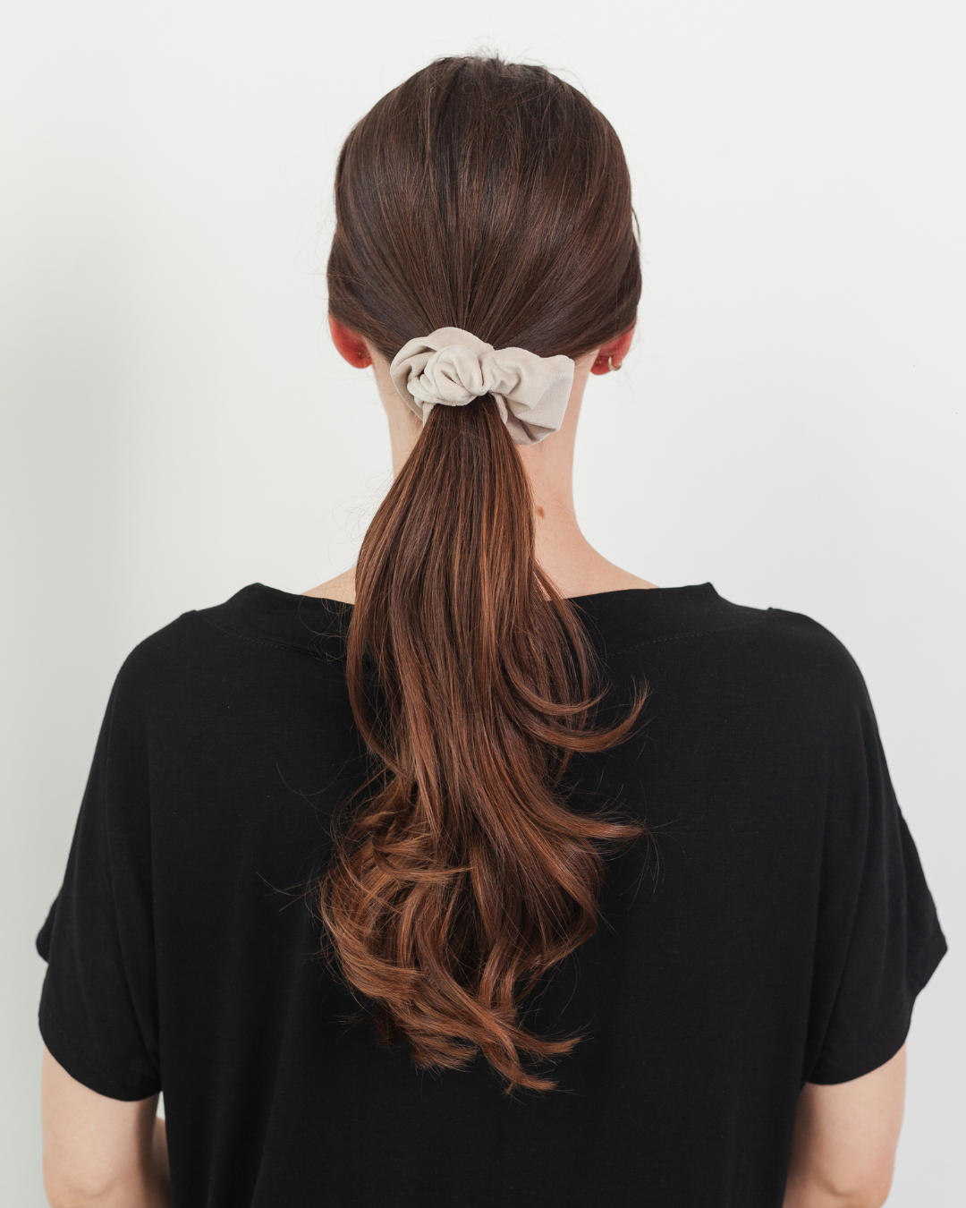 Scrunchie Premium Beige