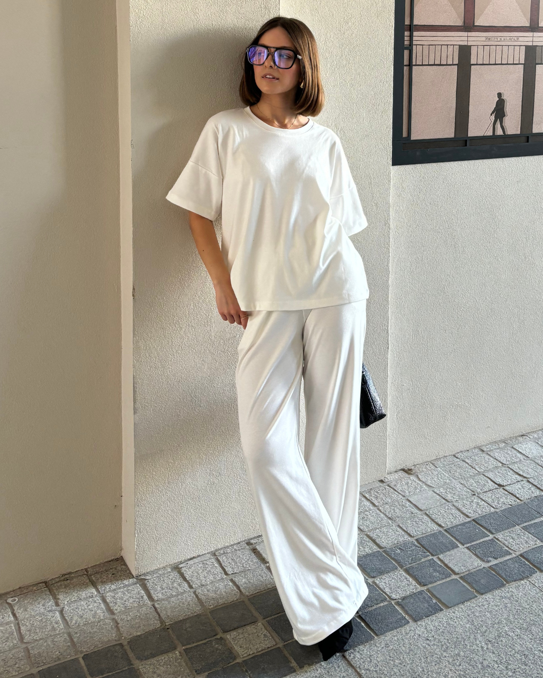 Organic Cotton Pants Stella Cream M/L